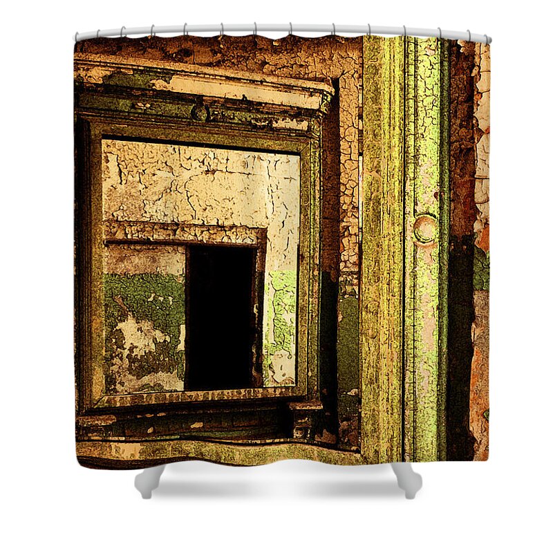 Eastern State Penitentiary Shower Curtain featuring the photograph Mirror Within A Mirror by Paul W Faust - Impressions of Light