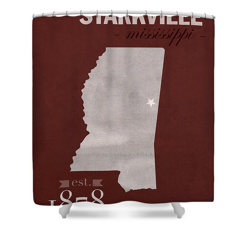 Mississippi State University Shower Curtains