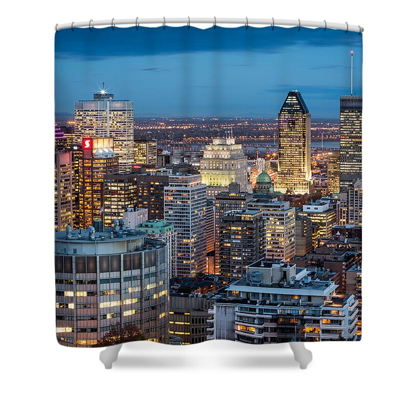 Canada Shower Curtain featuring the photograph Montreal by Mihai Andritoiu