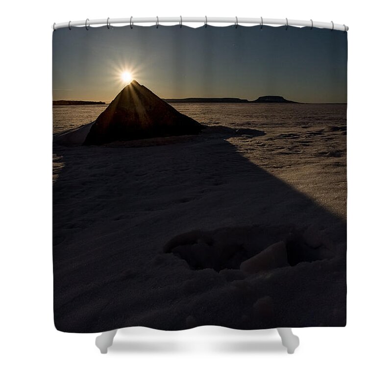 Aboriginal Shower Curtain featuring the photograph Moon Shadow by Jakub Sisak