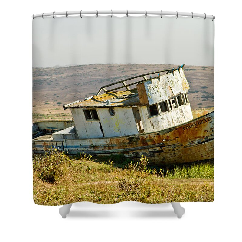 Pt Reyes Shower Curtain featuring the photograph Morning at the Pt Reyes by Bill Gallagher