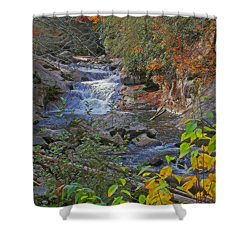 Appalachia Shower Curtain featuring the photograph Mountain Splendor by HH Photography of Florida