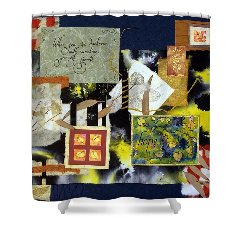Watercolor Shower Curtain featuring the painting Muse Trilogy Part 2 by Tamara Kulish