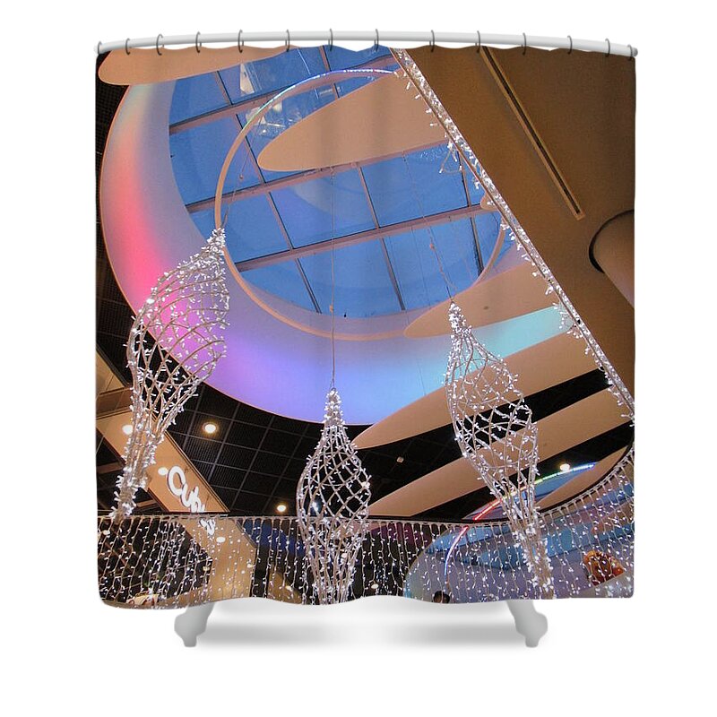 Pov Shower Curtain featuring the photograph Starship 2 by Rosita Larsson