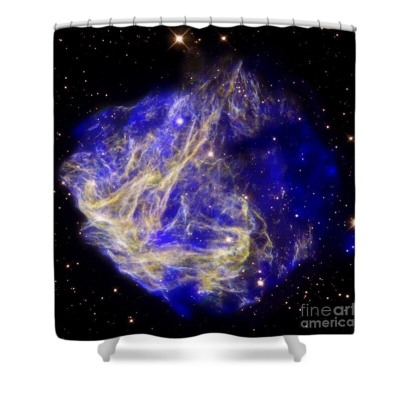 N49, Supernova Explosion In Lmc Shower Curtain by Science Source - Fine Art  America