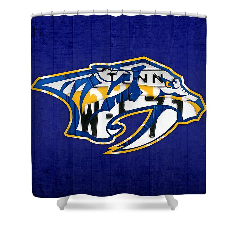 Nashville Predators Shower Curtains