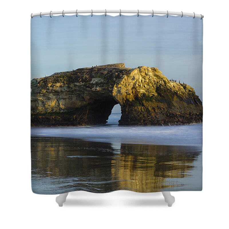 Natural Shower Curtain featuring the photograph Natural Bridges by Weir Here And There