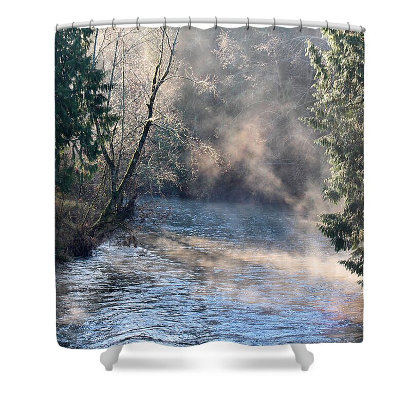 Landscape Shower Curtain featuring the photograph Nearer To Thee by Rory Siegel