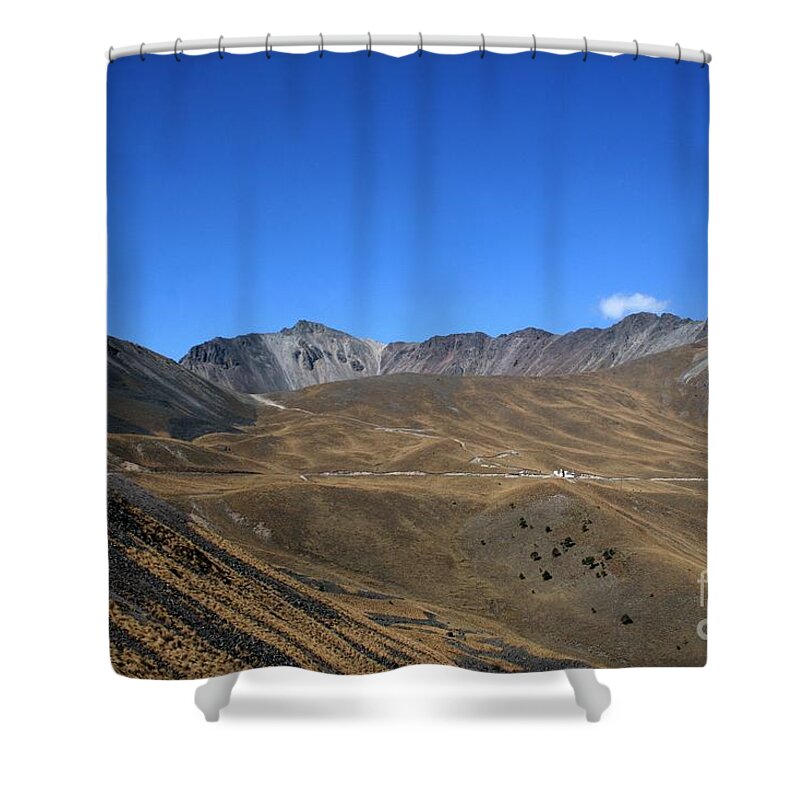 Toluca Shower Curtain featuring the photograph Nevado de Toluca Mexico by Francisco Pulido
