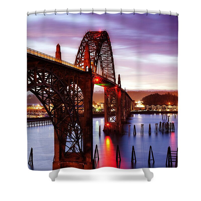 Sunrise Shower Curtain featuring the photograph Newport Dawn by Darren White