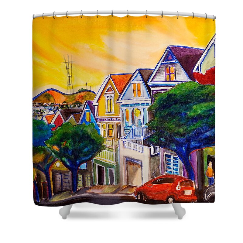 Noe Valley Shower Curtains