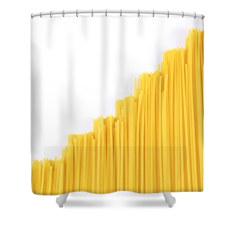 Food Shower Curtain featuring the photograph Noodles by Chevy Fleet
