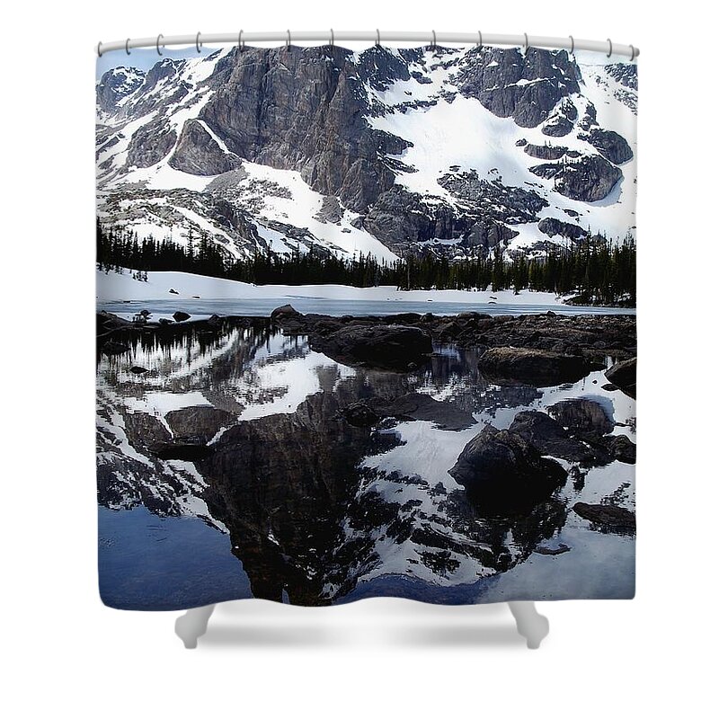 Tranquil Shower Curtain featuring the photograph Notchtop Reflection by Tranquil Light Photography
