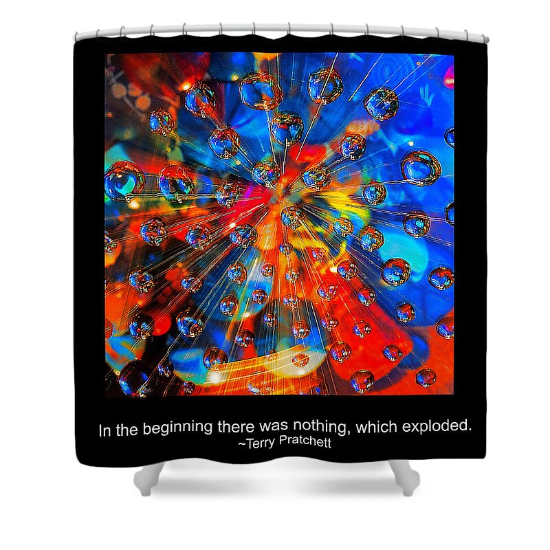 Terry Shower Curtain featuring the photograph Nothing Exploded by Rick Mosher