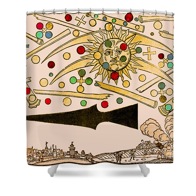 Science Shower Curtain featuring the photograph Nuremberg Ufo 1561 by Science Source