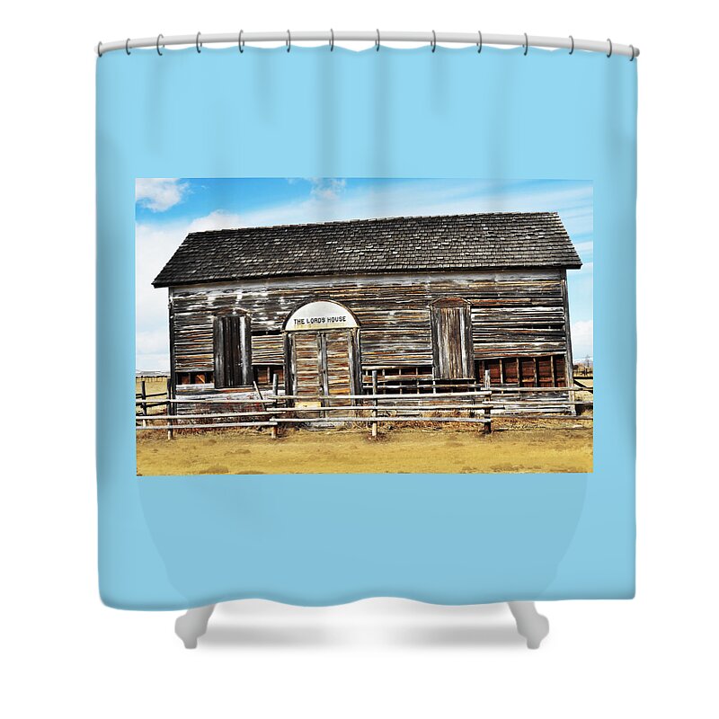 Old Church Shower Curtain featuring the photograph Old Church by Kae Cheatham