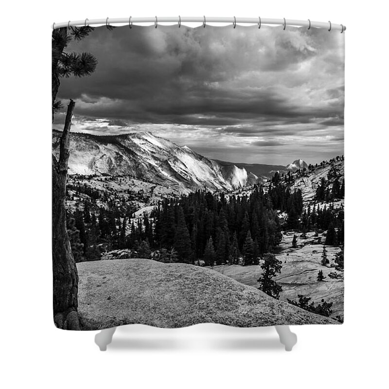 California Shower Curtain featuring the photograph Olmstead Point by Cat Connor