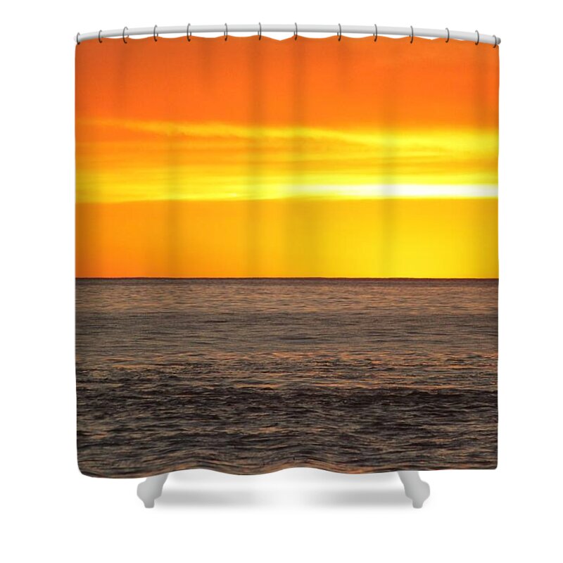 Orange Sherbet Shower Curtain featuring the photograph Orange Sherbet by Amy Gallagher