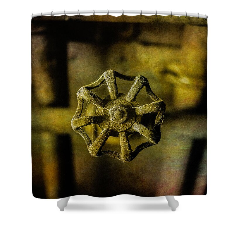 Abandoned Shower Curtain featuring the photograph Pacific Airmotive Corp 22 by YoPedro