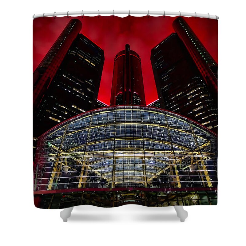 Detroit Shower Curtain featuring the photograph Panic In Detroit by Gordon Dean II