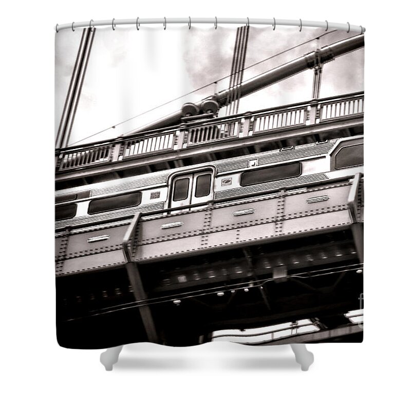 Patco Shower Curtain featuring the photograph Patco by Olivier Le Queinec