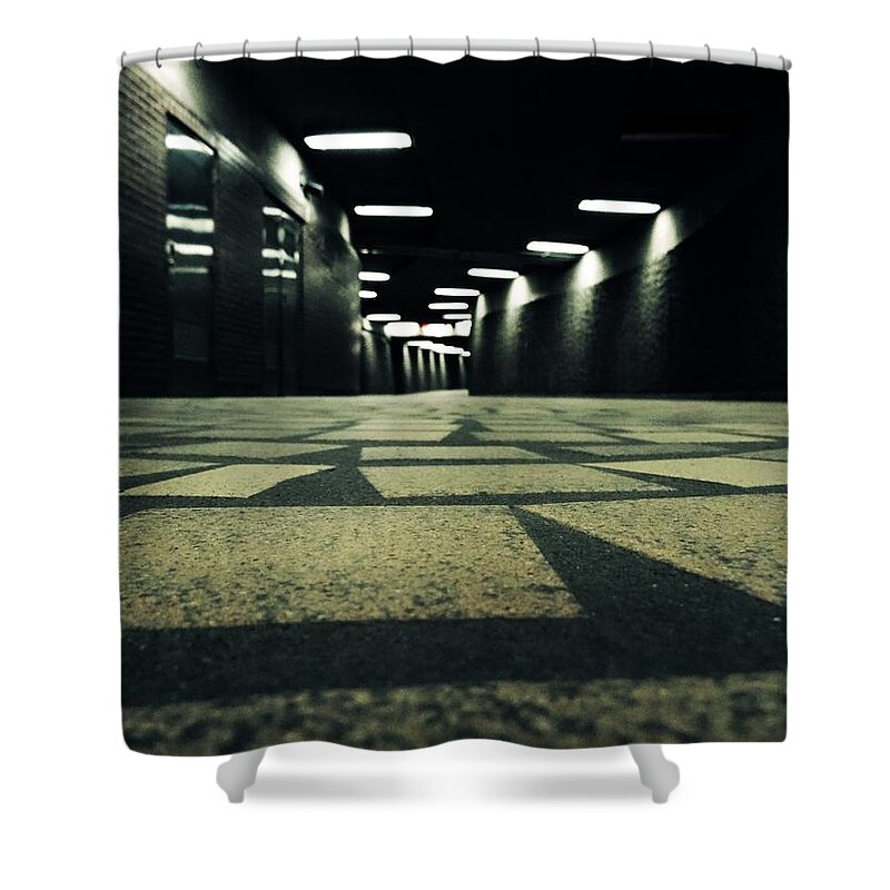 Montreal Shower Curtain featuring the photograph Pattern by Zinvolle Art