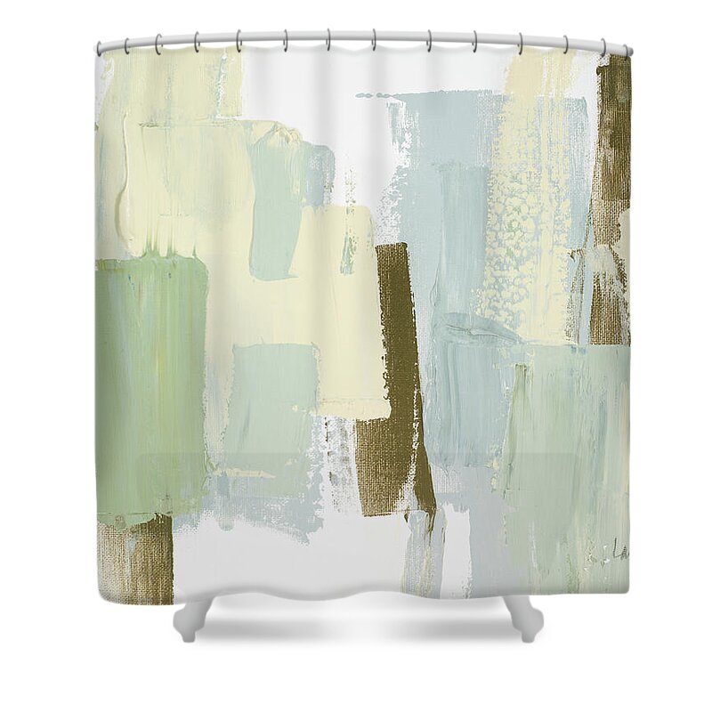 Peaceful Shower Curtain featuring the digital art Peaceful Day by Lanie Loreth