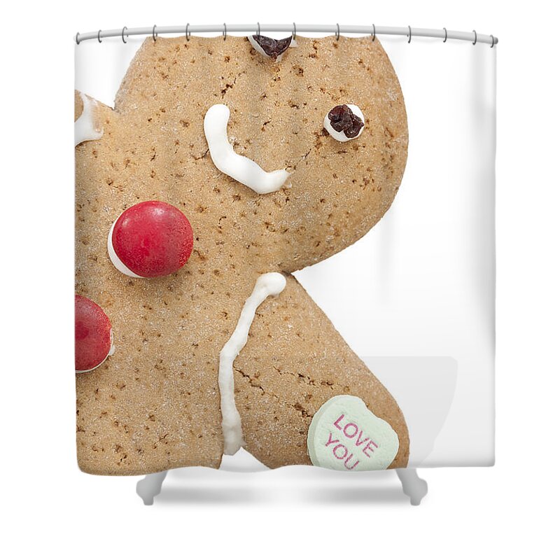Cookies Shower Curtain featuring the photograph Peek A Boo I Love You by Patty Colabuono