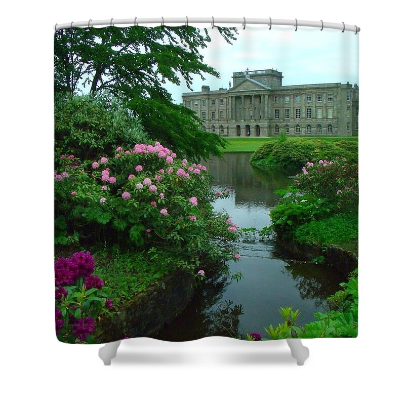 Lyme Park Shower Curtain featuring the photograph Pemberley by Jessica Myscofski