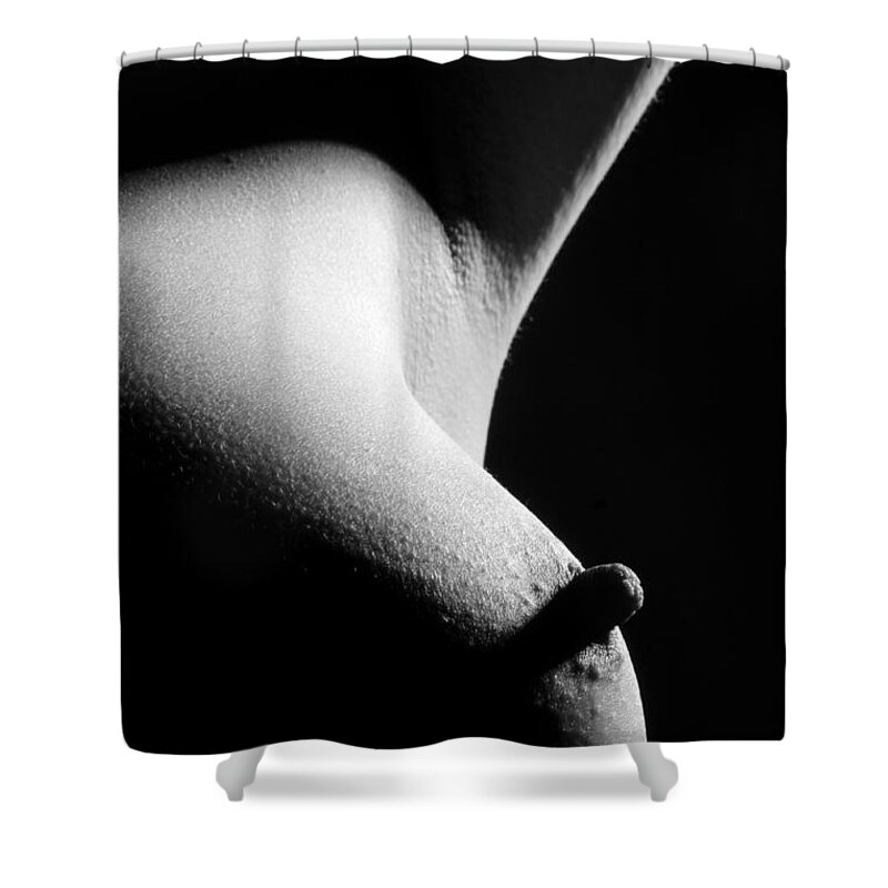 Nude Shower Curtain featuring the photograph Perfection by Joe Kozlowski