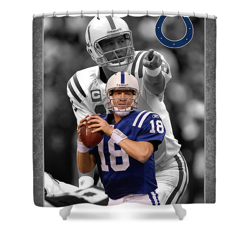 Personalized Indianapolis Colts Football 60 x 72 Inch shower curtains Bath 