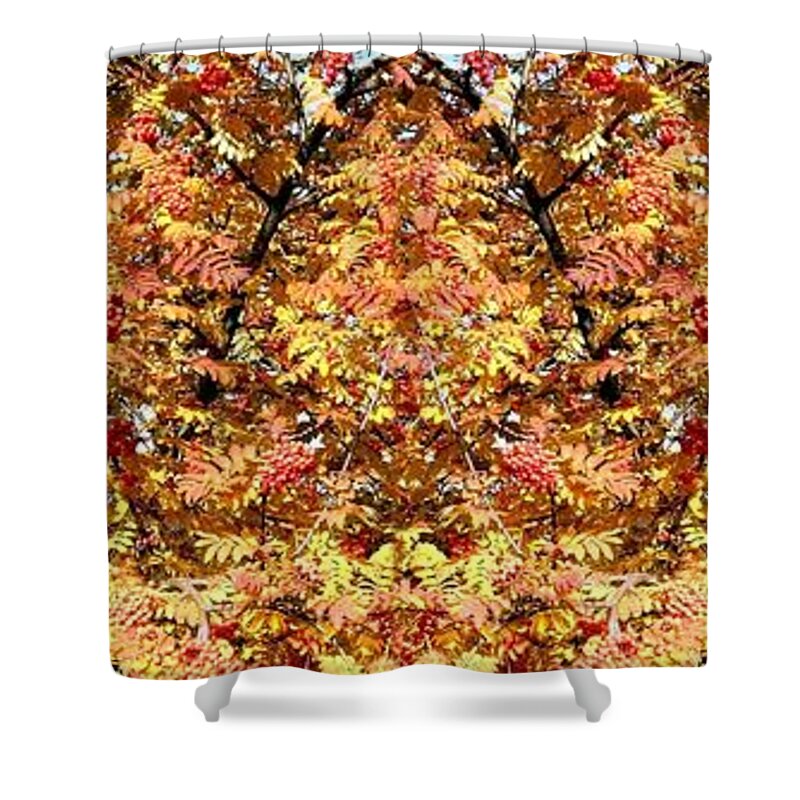 Photo Synthesis 6 Shower Curtain featuring the digital art Photo Synthesis 6 by Will Borden