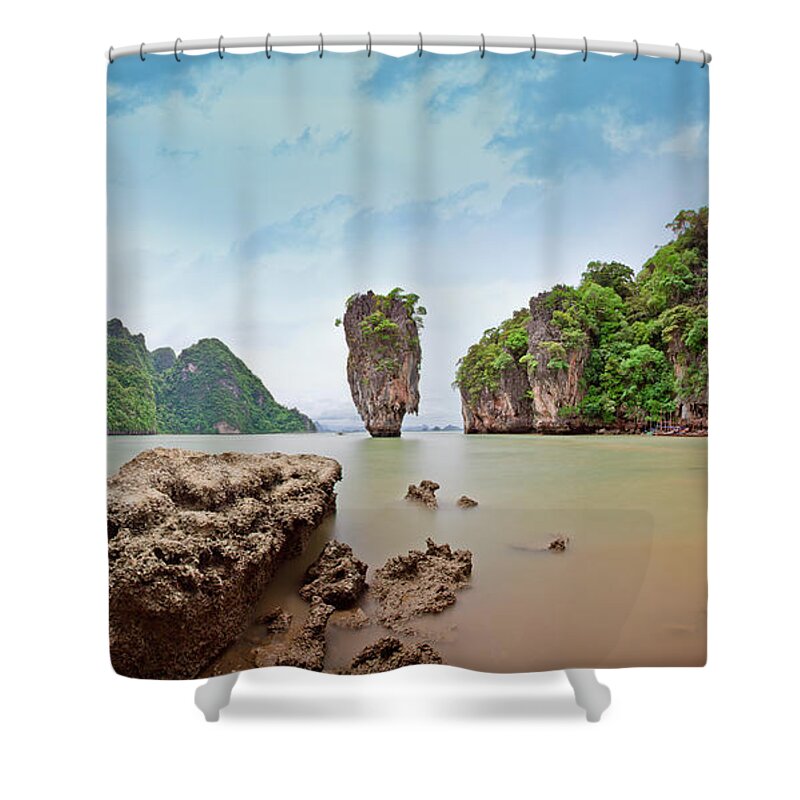 Tranquility Shower Curtain featuring the photograph Phuket, Thailand by Albert Photo