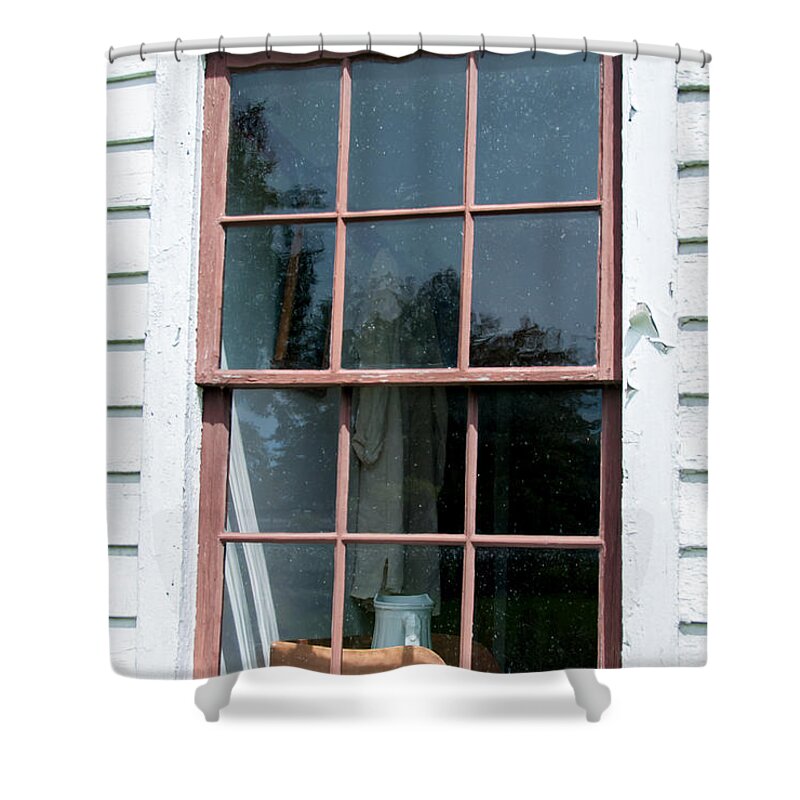 Guy Whiteley Photography Shower Curtain featuring the photograph Pitcher Window by Guy Whiteley