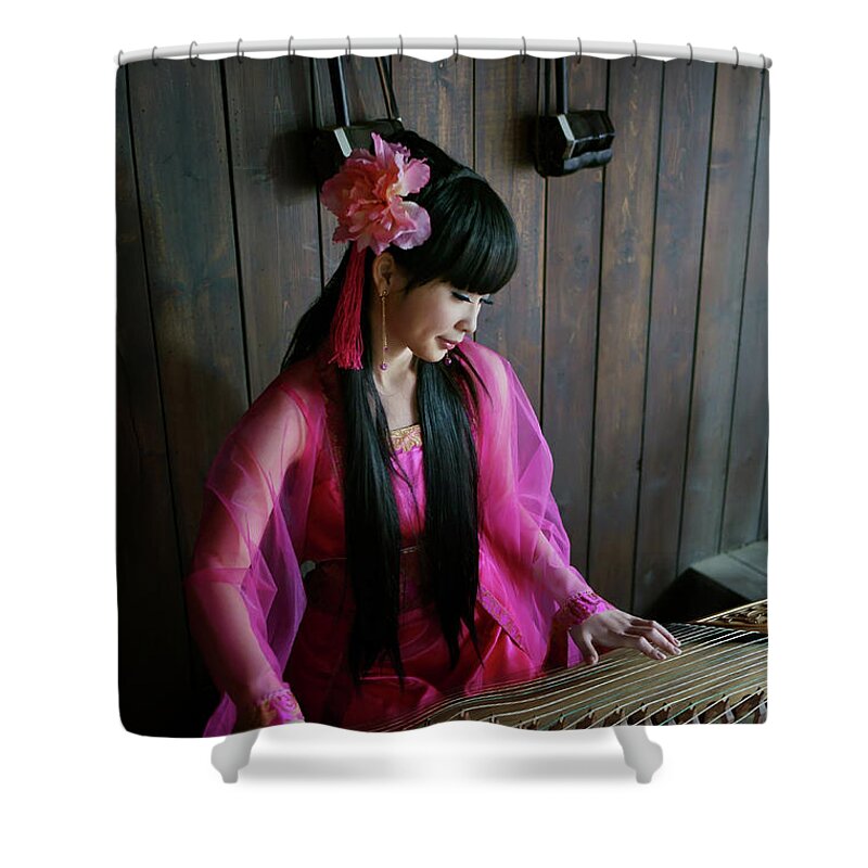 Taiwan Shower Curtain featuring the photograph Playing Music by Anakin Tseng