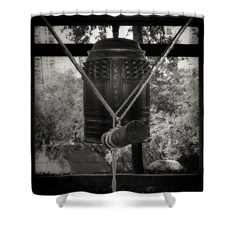 Prayer Bell Shower Curtain featuring the photograph Prayer Bell by Darryl Dalton