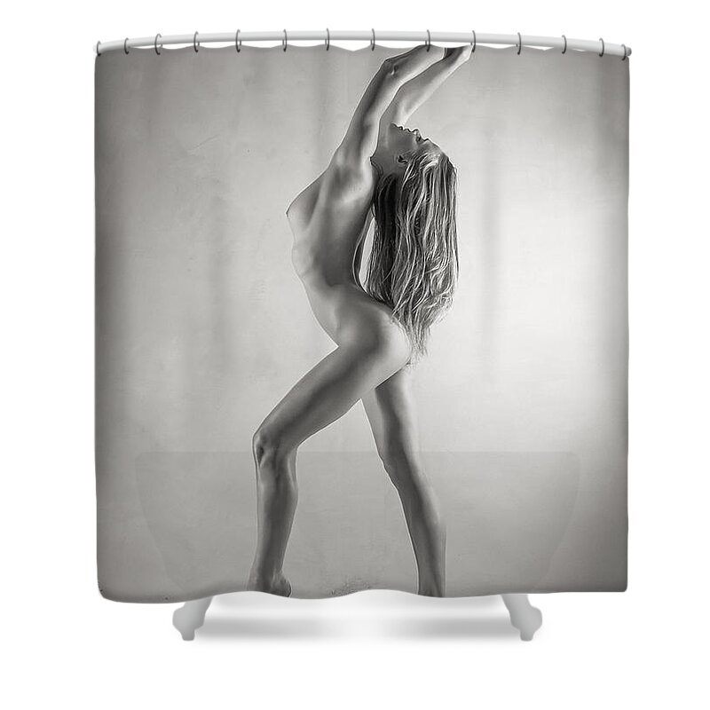 Blue Muse Fine Art Shower Curtain featuring the photograph Prelude by Blue Muse Fine Art