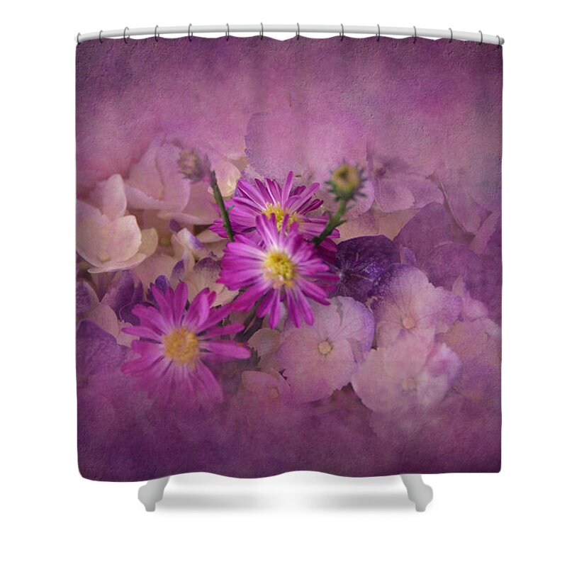 Purple Shower Curtain featuring the photograph Purple Haze by Carla Parris