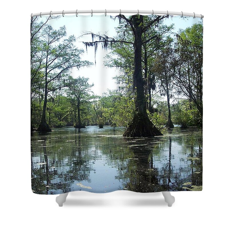  Shower Curtain featuring the photograph Quiet Times by Sandra Clark