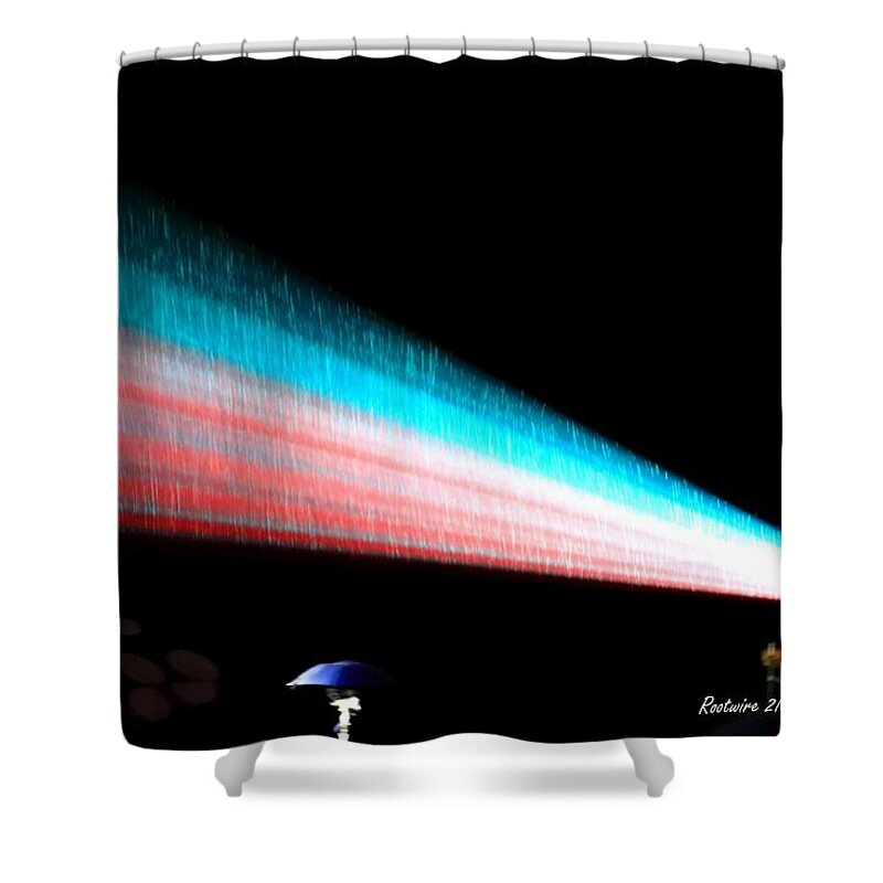 Rain Rw2k14 Shower Curtain featuring the photograph Rain RW2K14 by PJQandFriends Photography