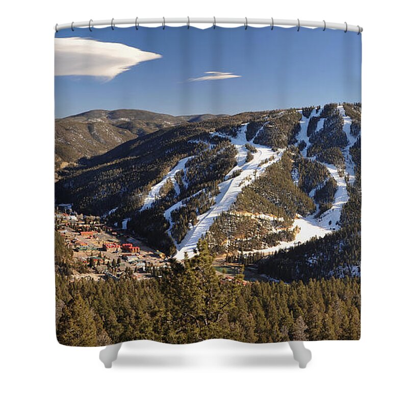 Red River Shower Curtain featuring the photograph Red River in Spring by Ron Weathers