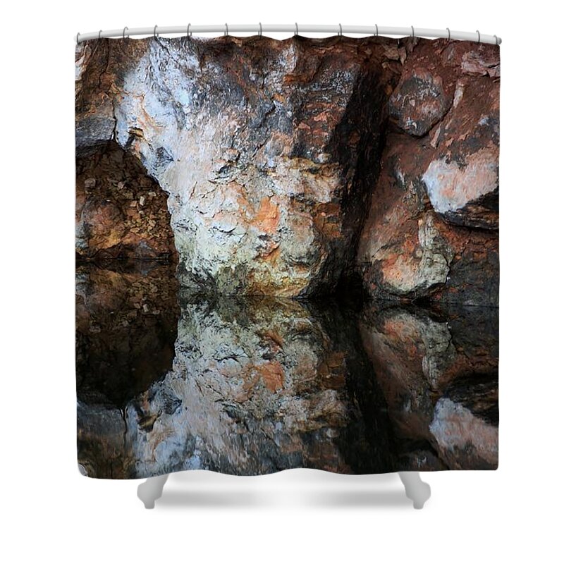 Reflection Shower Curtain featuring the photograph Reflect by Donald J Gray