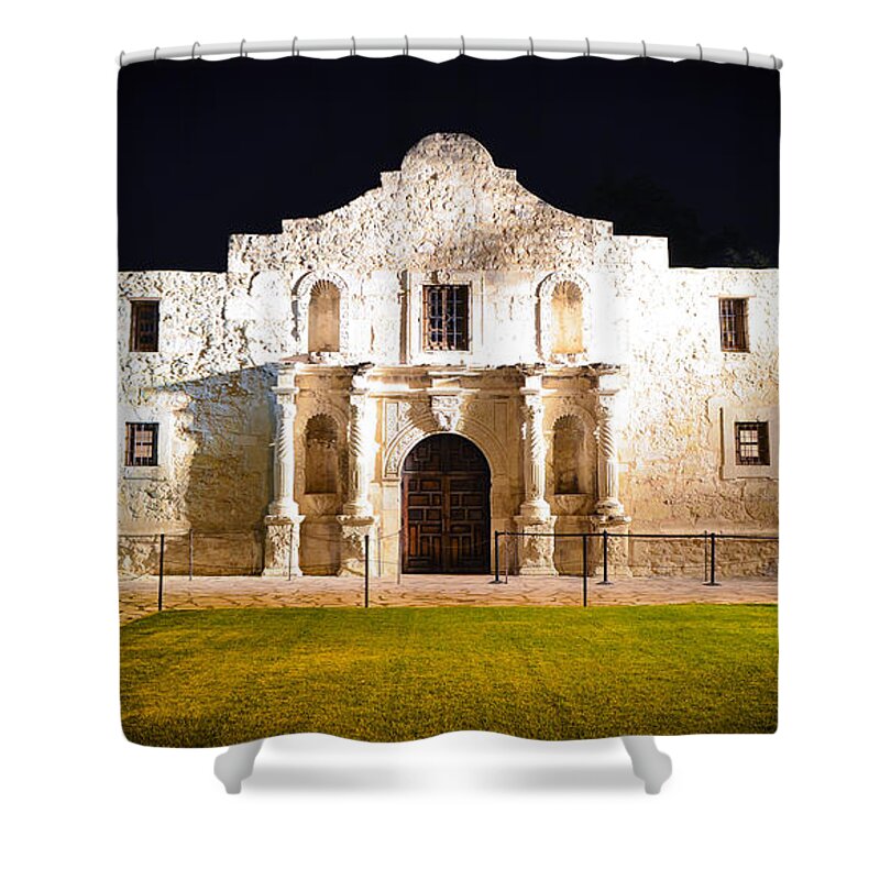 Alamo Shower Curtain featuring the photograph Remember the Alamo by David Morefield