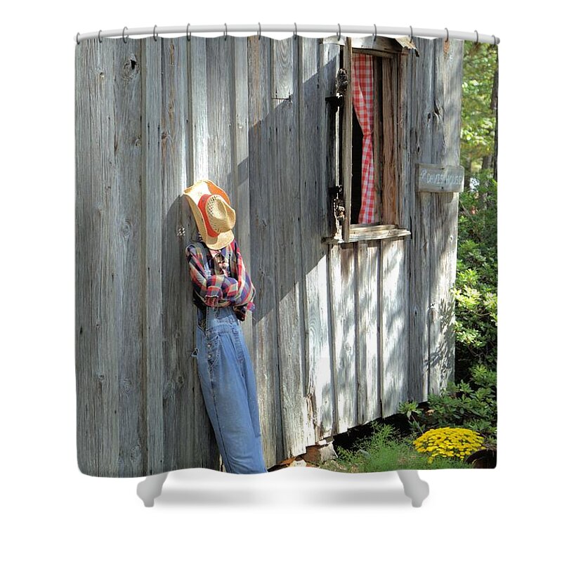 2622 Shower Curtain featuring the photograph Resting by Gordon Elwell