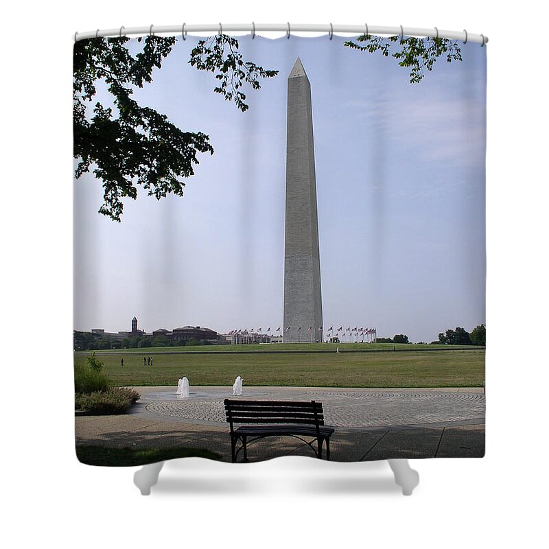 Dc Shower Curtain featuring the photograph Resting Place by Stacy C Bottoms