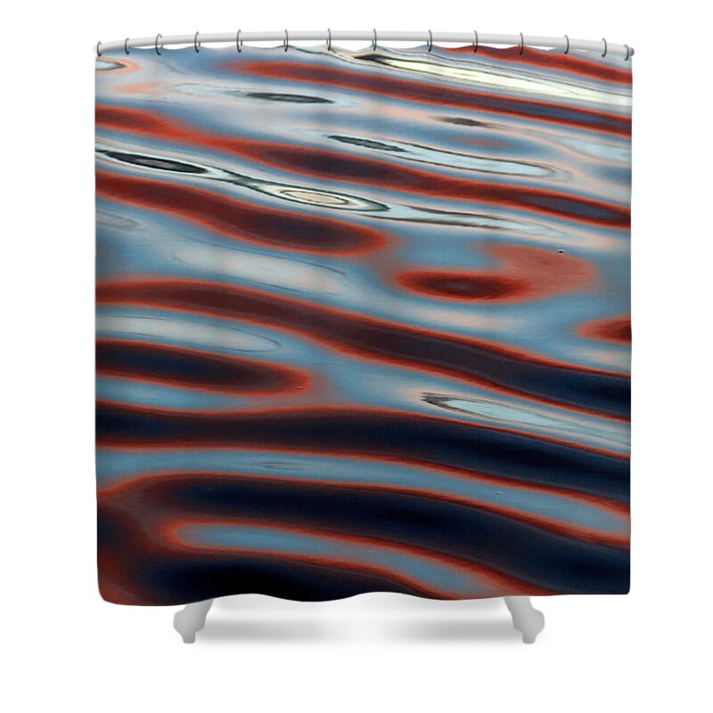 Ripples Shower Curtain featuring the photograph Ripples by Robert Caddy