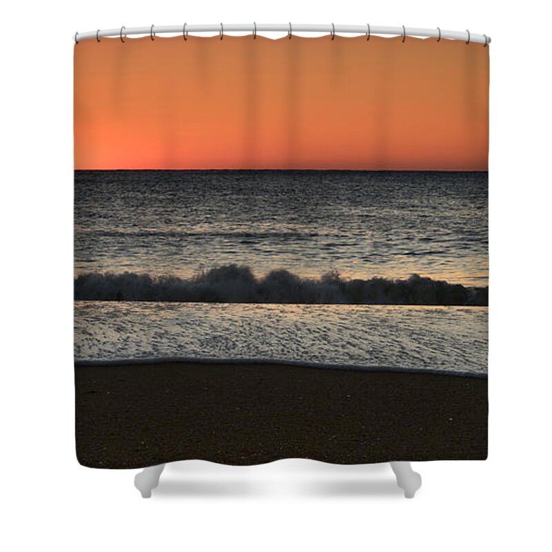 Jersey Shore Shower Curtain featuring the photograph Rising To The Occasion - Jersey Shore by Angie Tirado