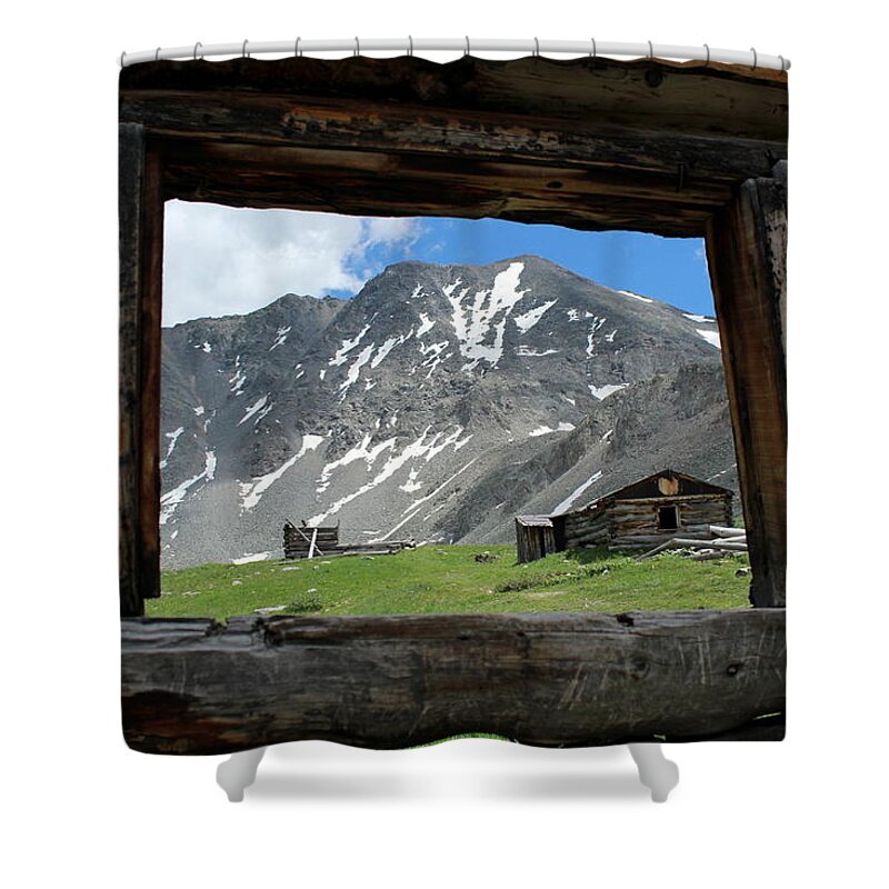 Breathtaking Views Shower Curtain featuring the photograph Room With A View by Fiona Kennard