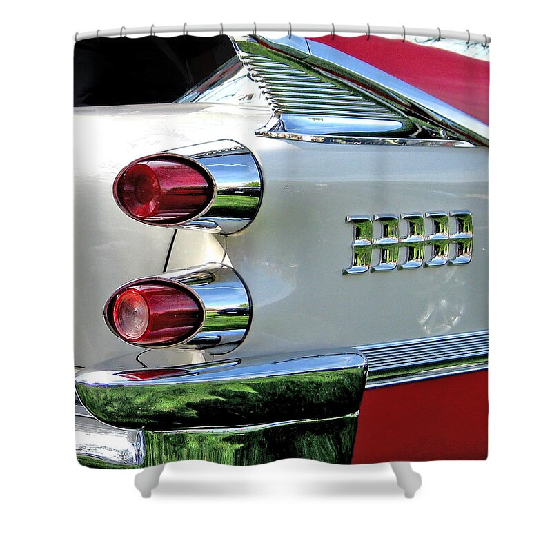 Dodge Shower Curtain featuring the photograph Royal Lancer by Larry Hunter
