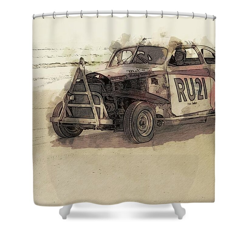 Ru21 Shower Curtain featuring the photograph RU21 Art by Alice Gipson